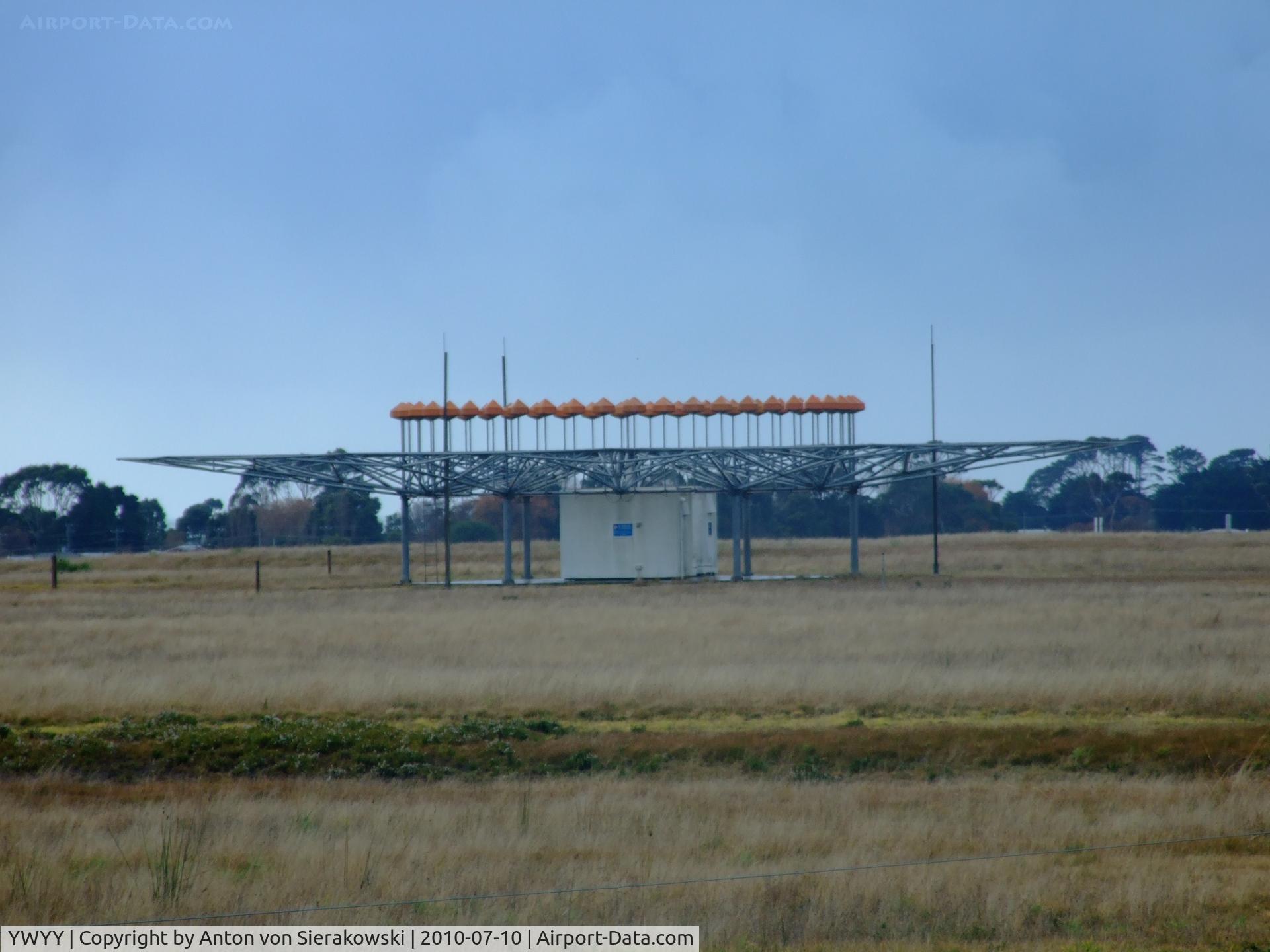 Burnie Airport, Wynyard, Tasmania Australia (YWYY) - VOR omni antenna at YWYY