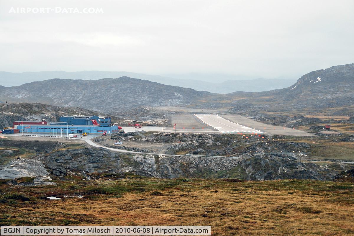 Ilulissat Airport (Jakobshavn Airport), Ilulissat (Jakobshavn) Greenland (BGJN) -  