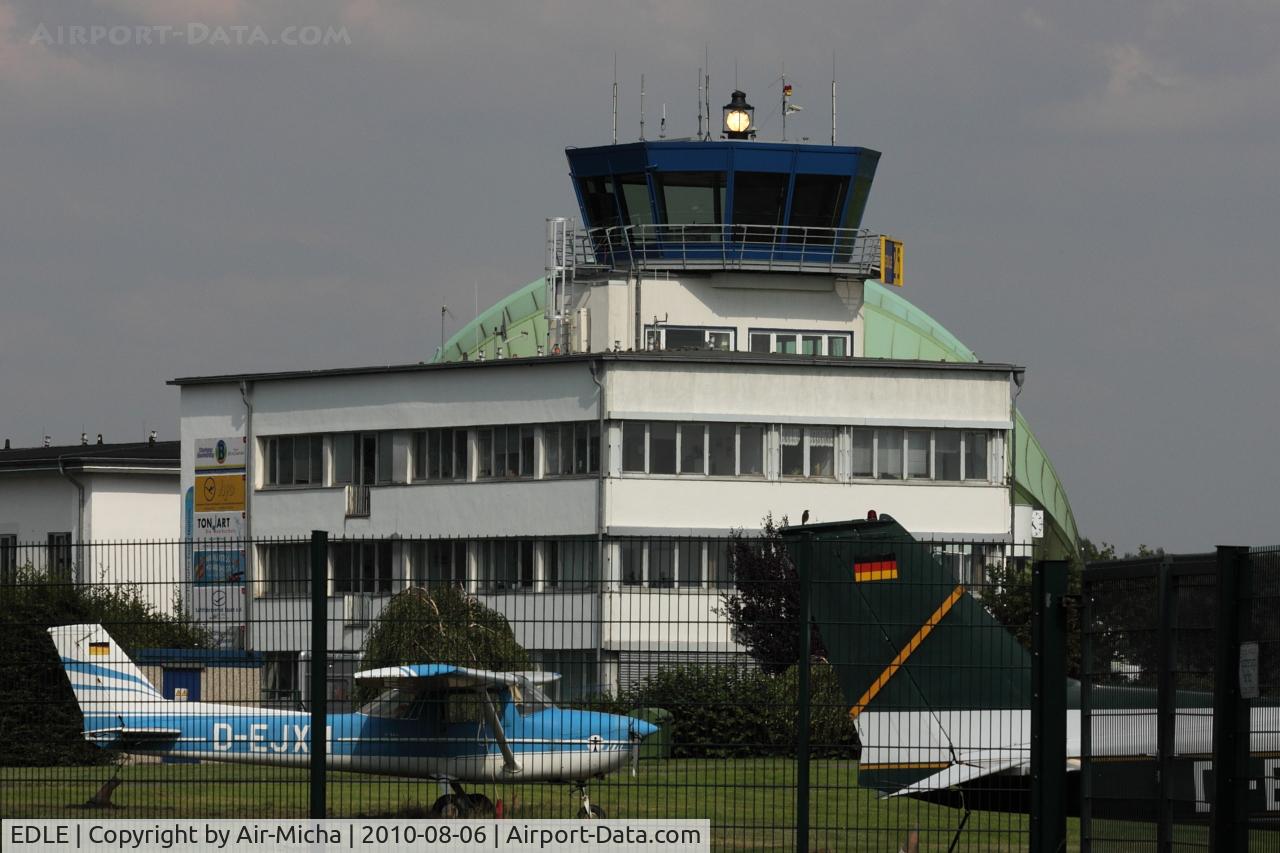 Essen/Mülheim Airport, Essen Germany (EDLE) - Tower of Mülheim Essen, Germany, ESS/EDLE