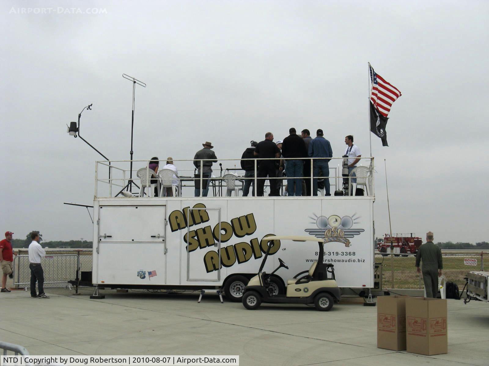 Point Mugu Nas (naval Base Ventura Co) Airport (NTD) - Air Show Announcer Stand