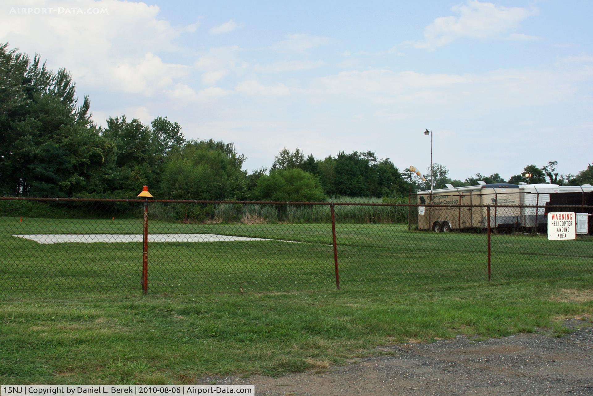 Werner Heliport (15NJ) - So close to State Hwy. 36, I'd love to see a helicopter land here someday!