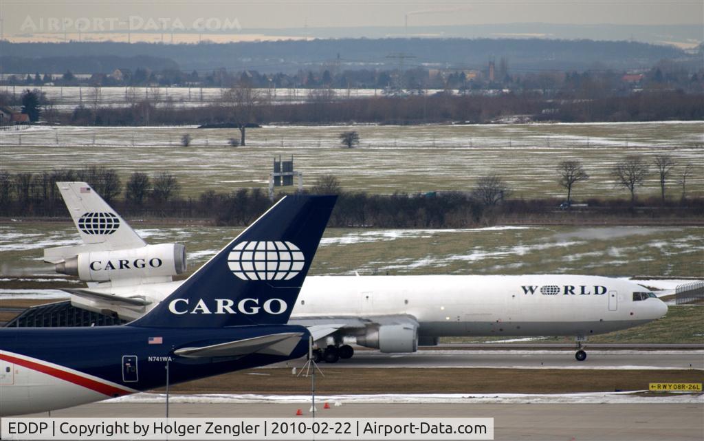 Leipzig/Halle Airport, Leipzig/Halle Germany (EDDP) - ...and in the right corner........