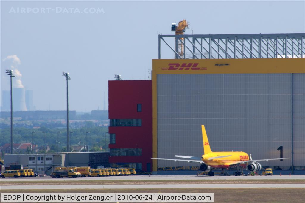 Leipzig/Halle Airport, Leipzig/Halle Germany (EDDP) - Any suggestion which are the colours of DHL?
