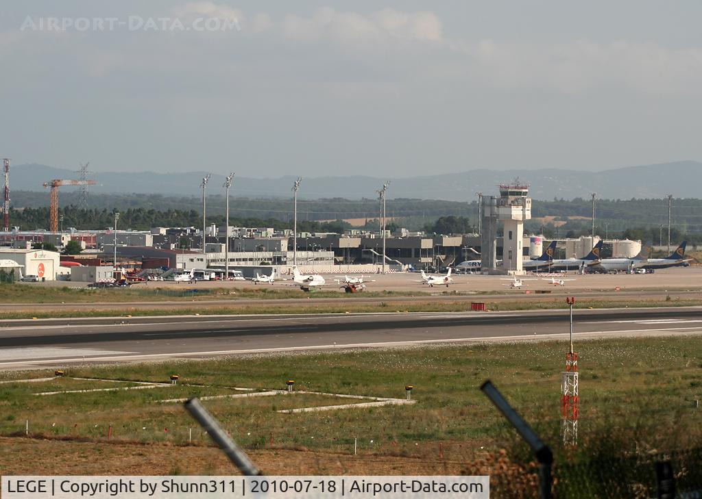 Girona-Costa Brava Airport, Girona Spain (LEGE) - Overview of the Airport...