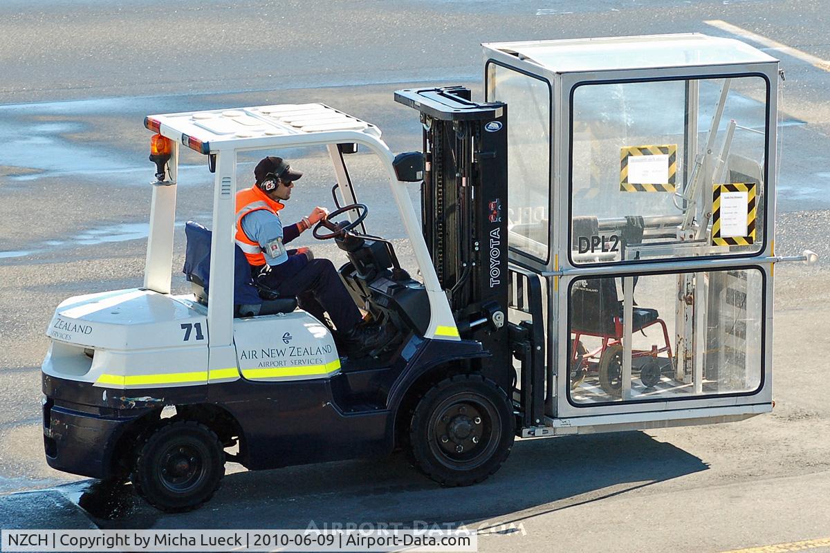 Christchurch International Airport, Christchurch New Zealand (NZCH) - At Christchurch
