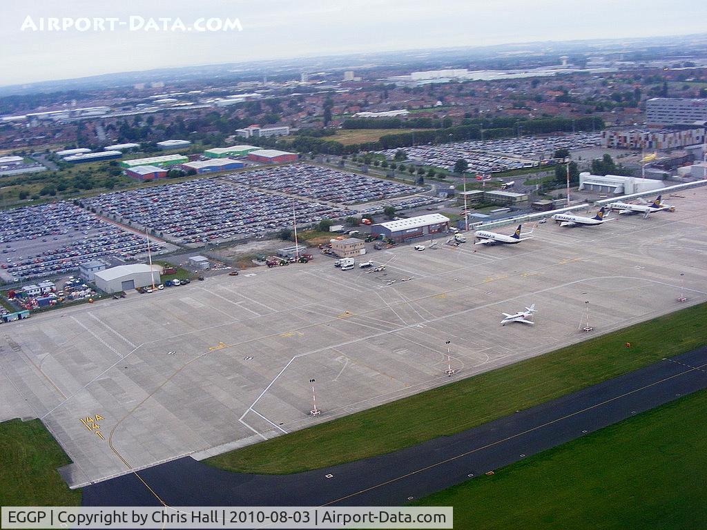 Liverpool John Lennon Airport, Liverpool, England United Kingdom (EGGP) - departing from Liverpool John Lennon Airport onboard Ryanair B737 EI-EFC