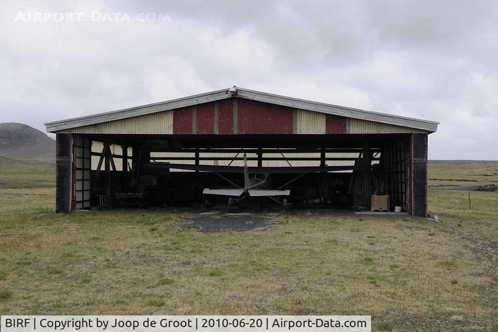 BIRF Airport - Rif hangar with Cessna 172