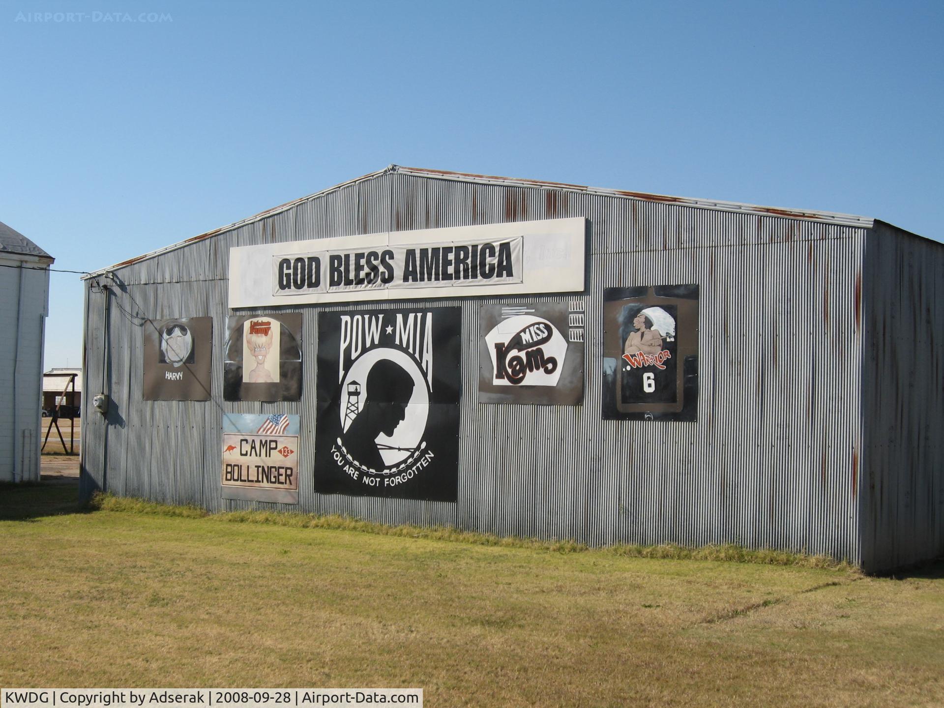Enid Woodring Regional Airport, More hangar art at Enid