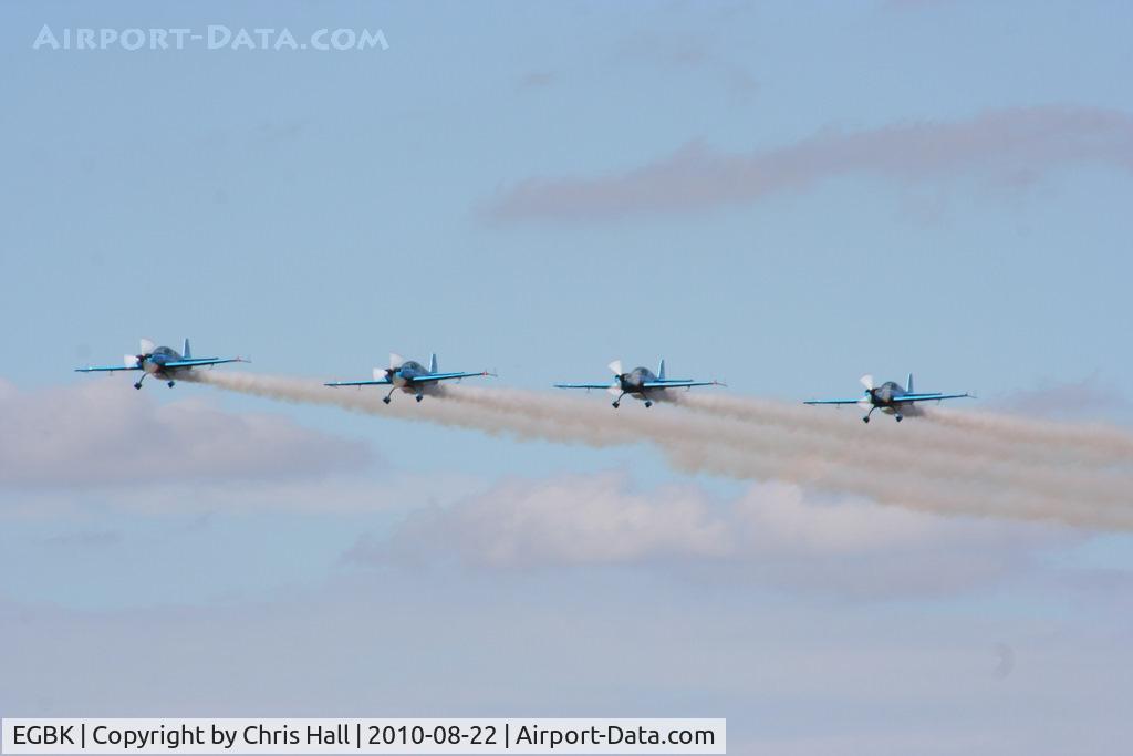 Sywell Aerodrome Airport, Northampton, England United Kingdom (EGBK) - The Blades displaying at the Sywell Airshow