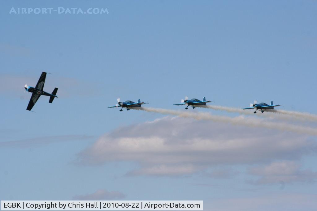 Sywell Aerodrome Airport, Northampton, England United Kingdom (EGBK) - The Blades displaying at the Sywell Airshow