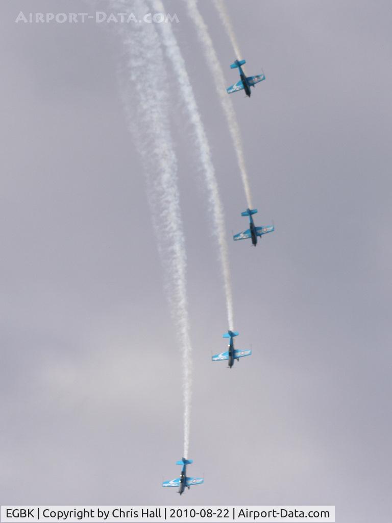 Sywell Aerodrome Airport, Northampton, England United Kingdom (EGBK) - The Blades displaying at the Sywell Airshow
