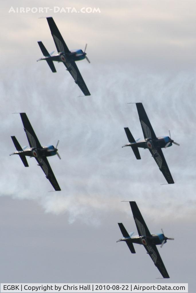 Sywell Aerodrome Airport, Northampton, England United Kingdom (EGBK) - The Blades displaying at the Sywell Airshow