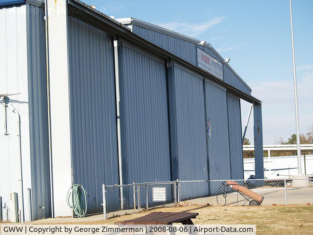 Wayne Executive Jetport Airport (GWW) - Woods Avaition maintance hanger at Goldsboro-Wayne