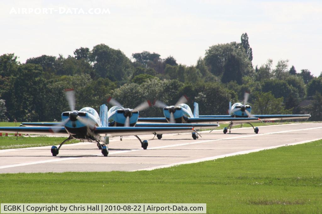 Sywell Aerodrome Airport, Northampton, England United Kingdom (EGBK) - The Blades at the Sywell Airshow