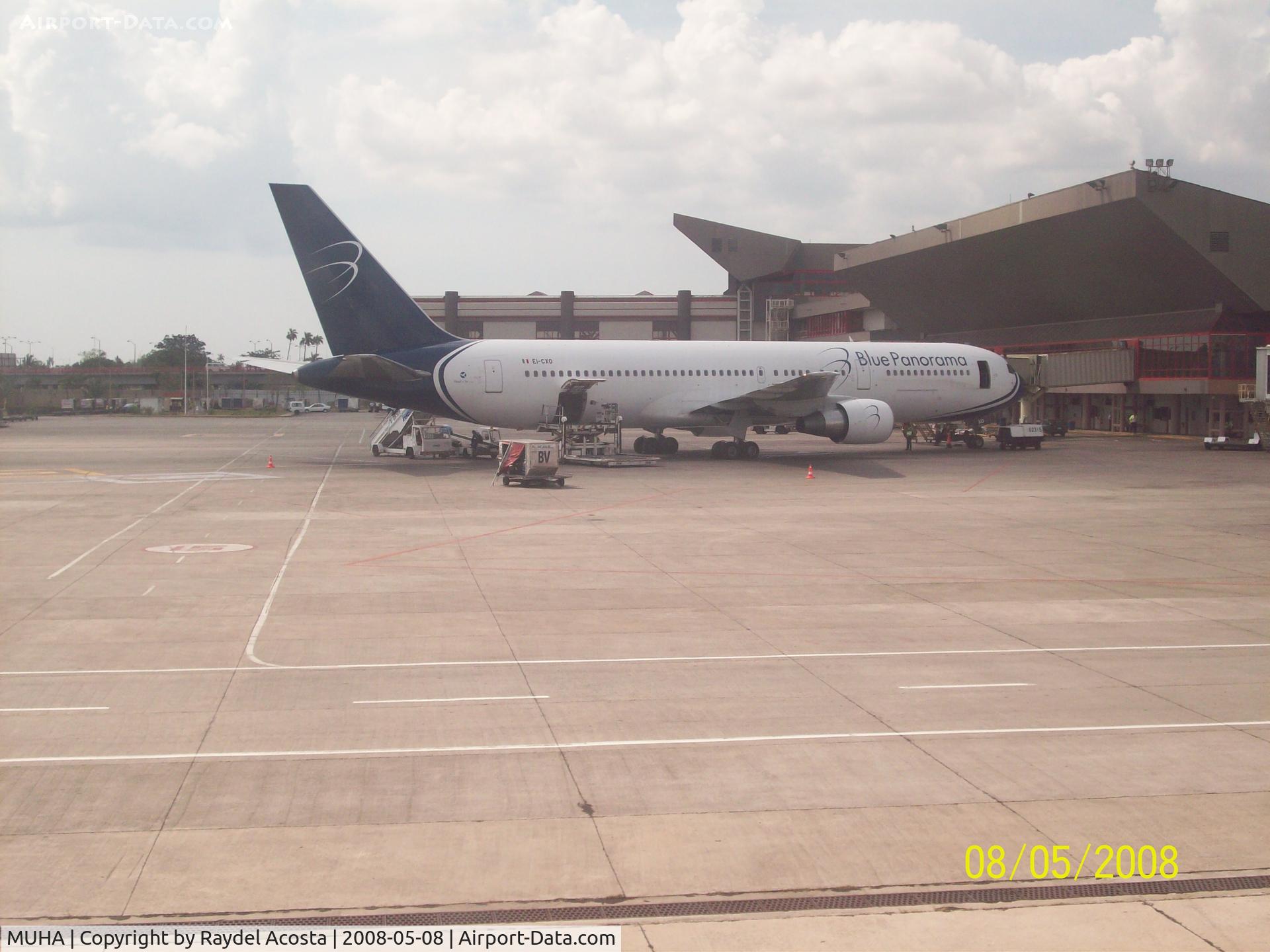 José Martí International Airport, Havana Cuba (MUHA) - B767 BV on 3rd terminal, pos 9.