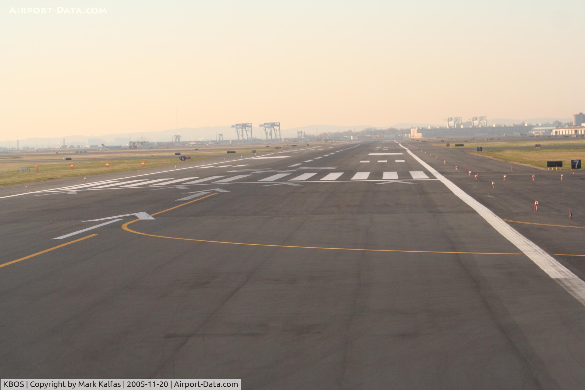 General Edward Lawrence Logan International Airport (BOS) - Getting ready for an early morning departure 22R KBOS.