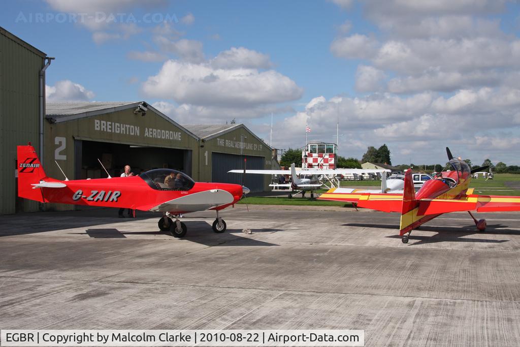 EGBR Airport - Breighton Airfield, North Yorkshire, August 2010.