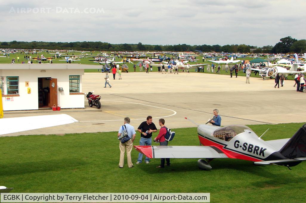Sywell Aerodrome Airport, Northampton, England United Kingdom (EGBK) - Sywell hosted the 2010 National LAA Rally - which was well supported by pilots and enthusiasts alike - over 800 aircraft on the first 2 days
