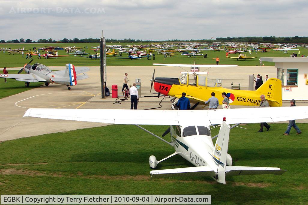 Sywell Aerodrome Airport, Northampton, England United Kingdom (EGBK) - Sywell hosted the 2010 National LAA Rally - which was well supported by pilots and enthusiasts alike - over 800 aircraft on the first 2 days