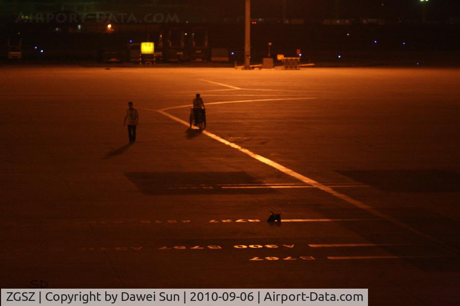 Shenzhen Bao'an International Airport, Shenzhen, Guangdong China (ZGSZ) - center line...
