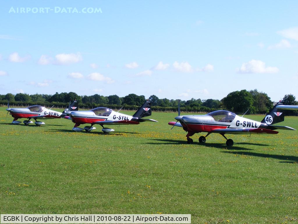 Sywell Aerodrome Airport, Northampton, England United Kingdom (EGBK) - Brooklands Aviation, based at Sywell Airfield