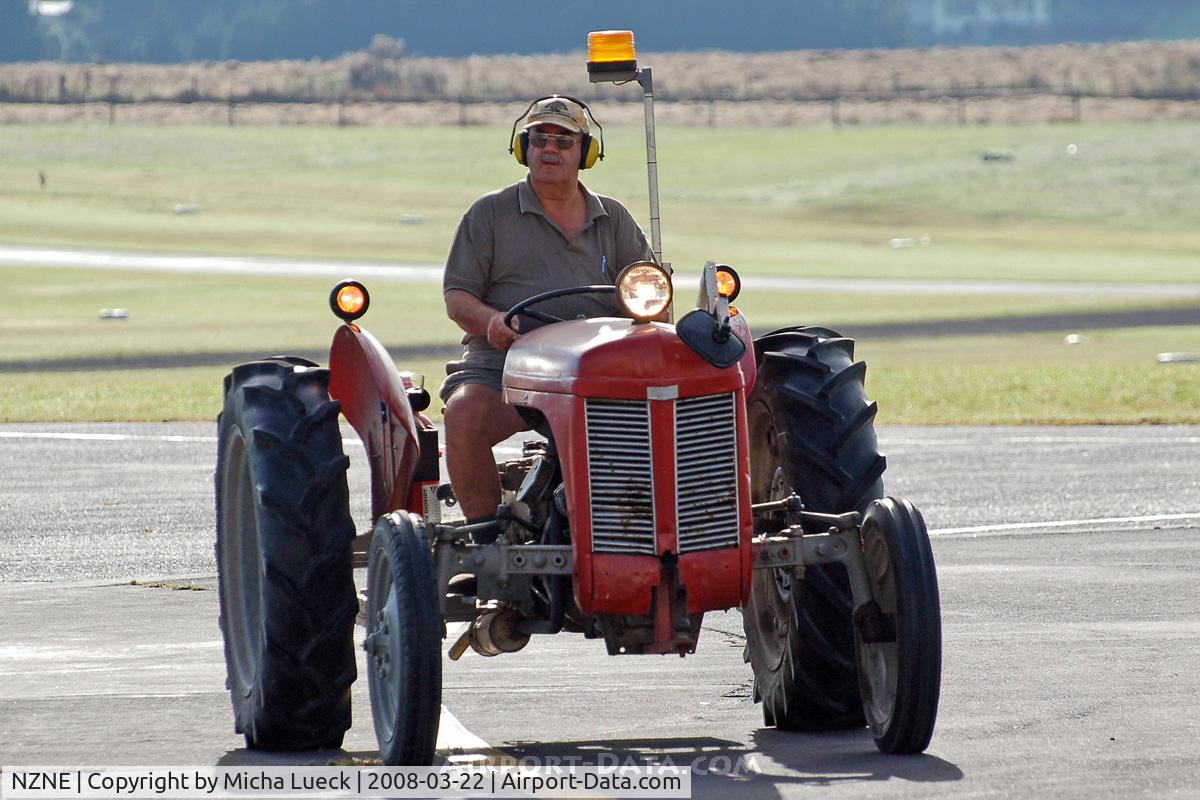 North Shore Aerodrome Airport, Auckland New Zealand (NZNE) - tug