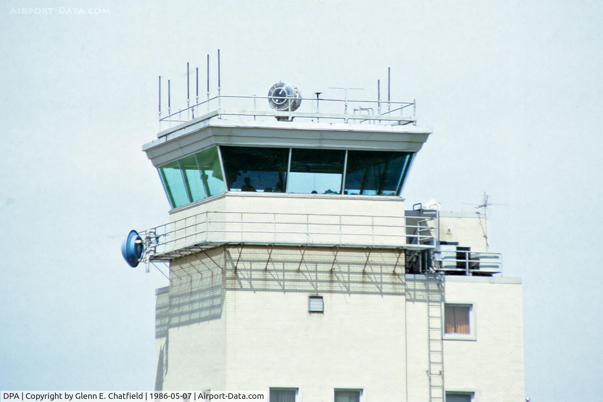 Dupage Airport (DPA) - Old control tower, east side
