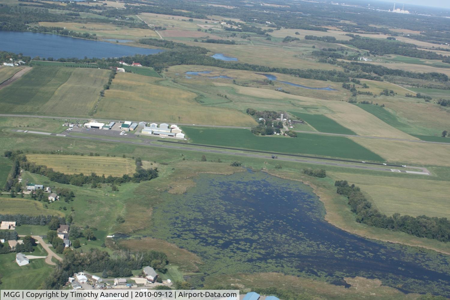 Maple Lake Municipal Airport (MGG) - departing the flyin