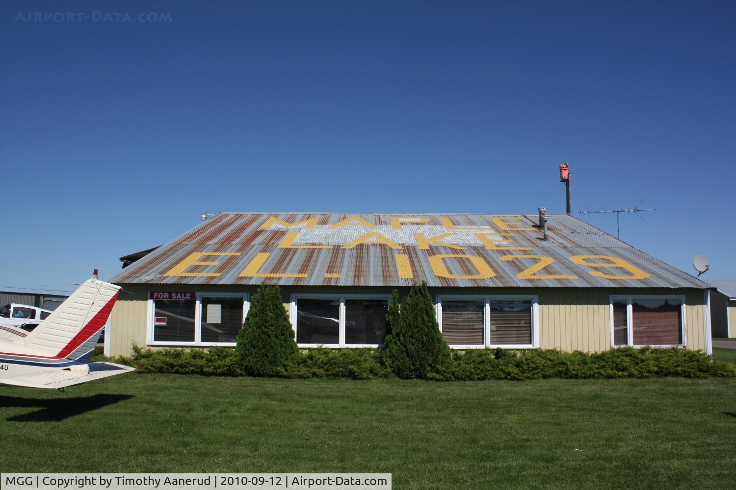 Maple Lake Municipal Airport (MGG) - No doubts your location
