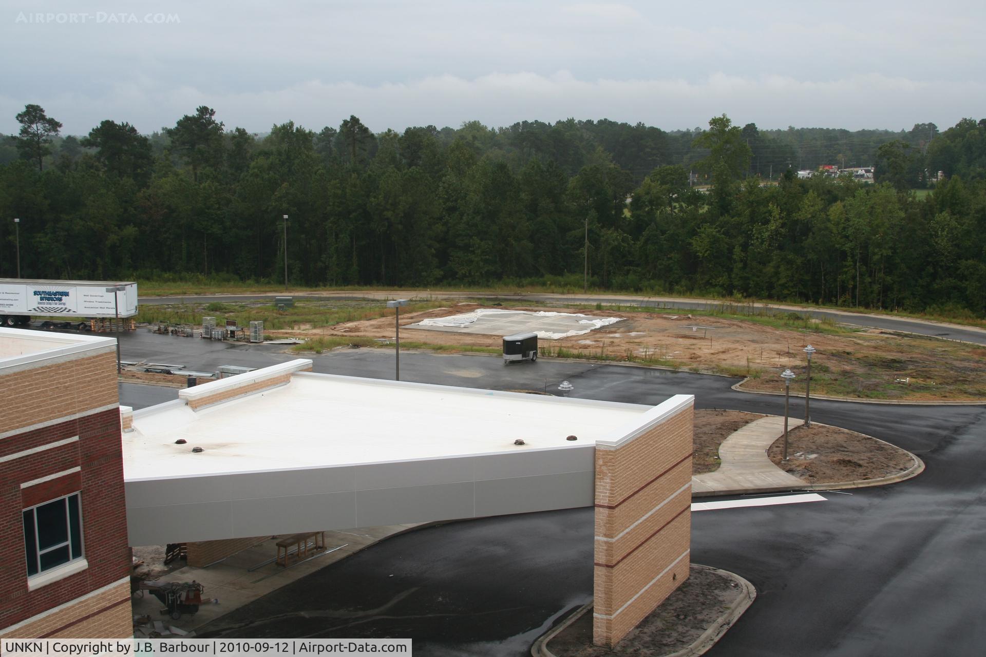 UNKN Airport - Newly constructed Bruswick County Hospital Heli-pad in Supply, NC