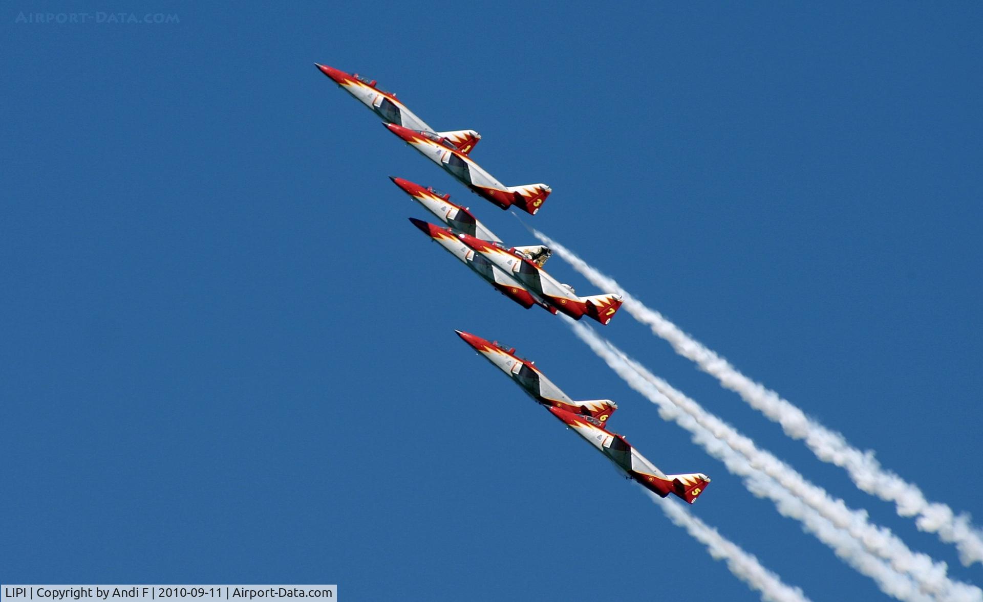 Rivolto Air Force Base Airport, Rivolto / Udine Italy (LIPI) - Patrouille Aquilla