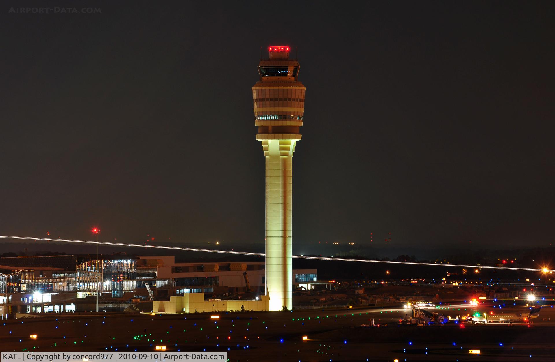 Hartsfield - Jackson Atlanta International Airport (ATL) - New tower at KATL, adjacent to the new International Terminal.
