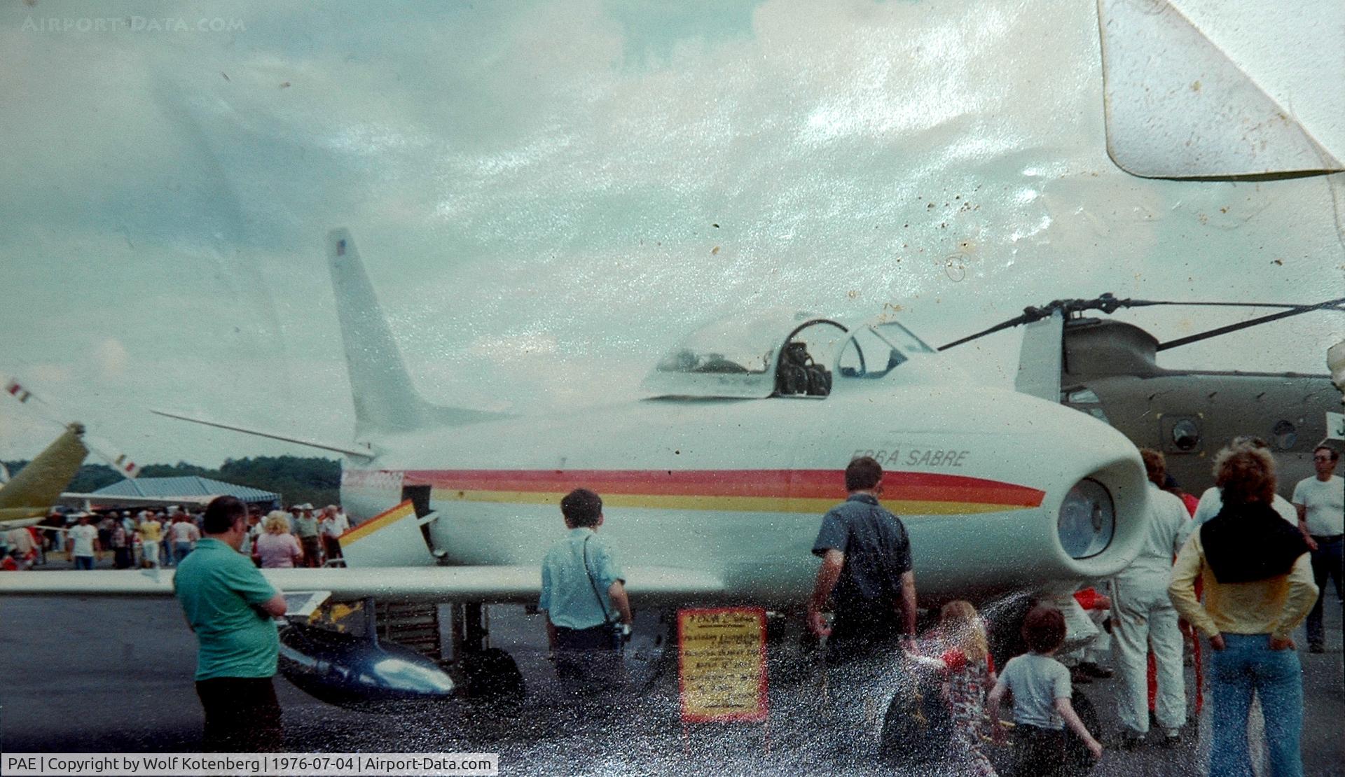Snohomish County (paine Fld) Airport (PAE) - blast from the past image 3 ( approx 1976 )