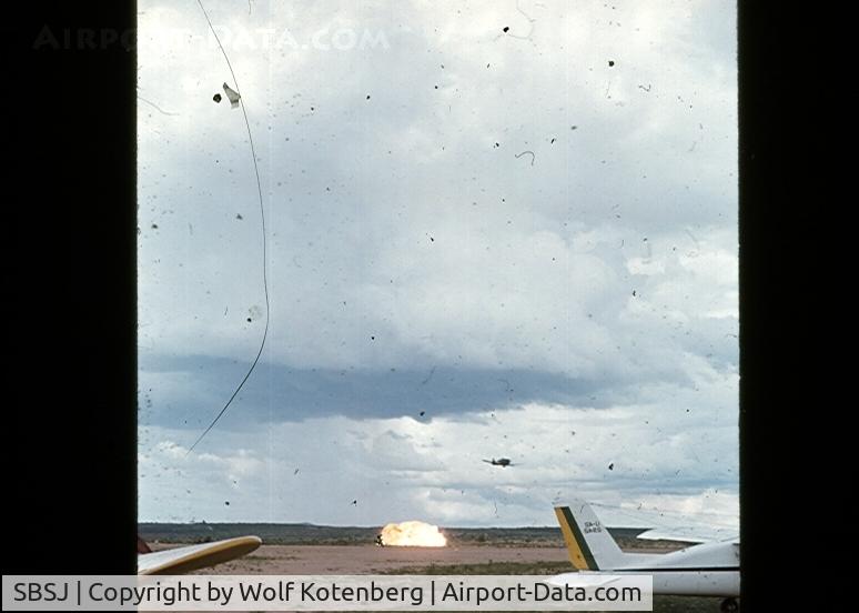 São José dos Campos Regional Airport, São José dos Campos, São Paulo Brazil (SBSJ) - T-6 bombing demonstration