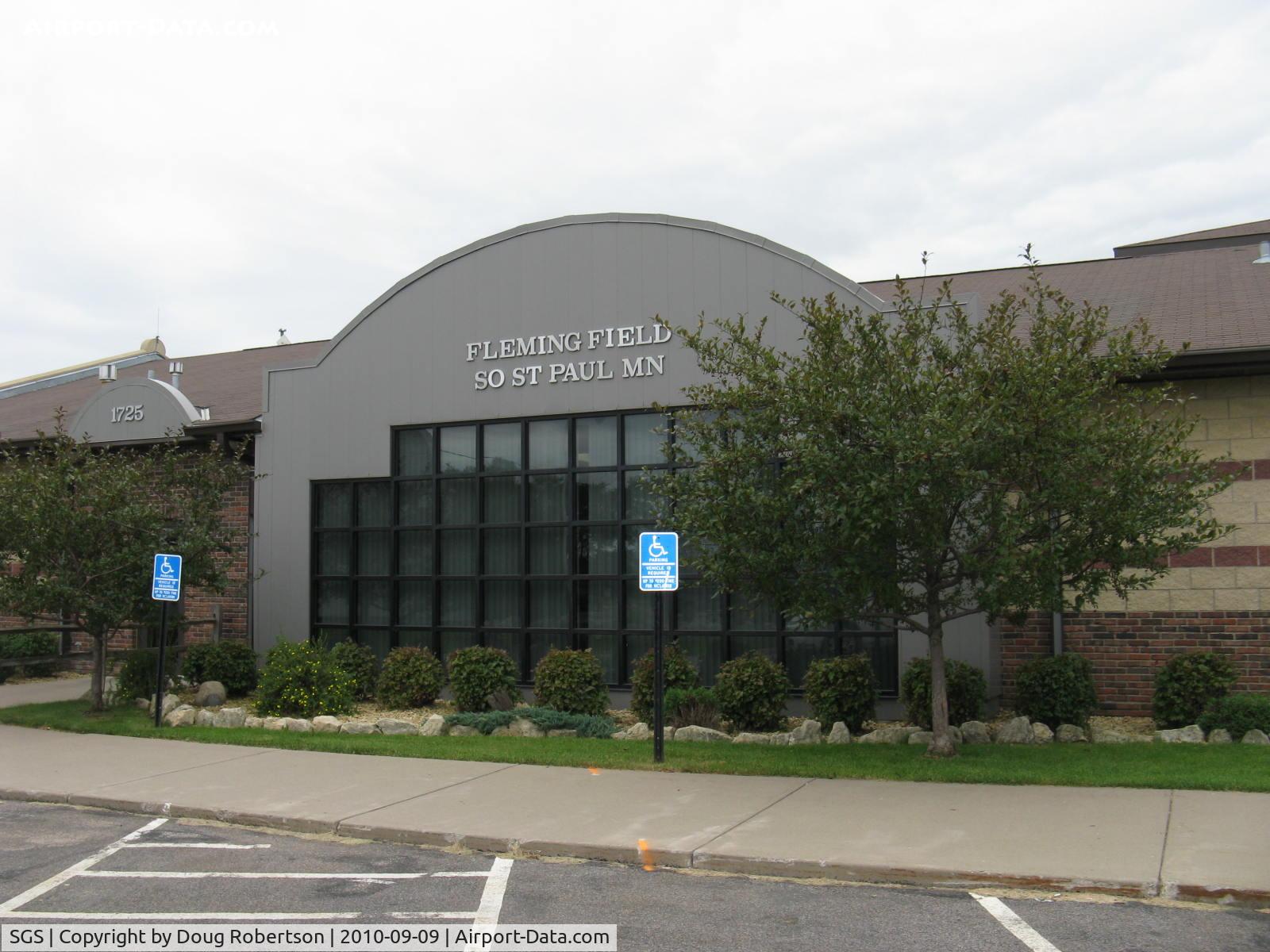 South St Paul Muni-richard E Fleming Fld Airport (SGS) - Airport Terminal Bldg.