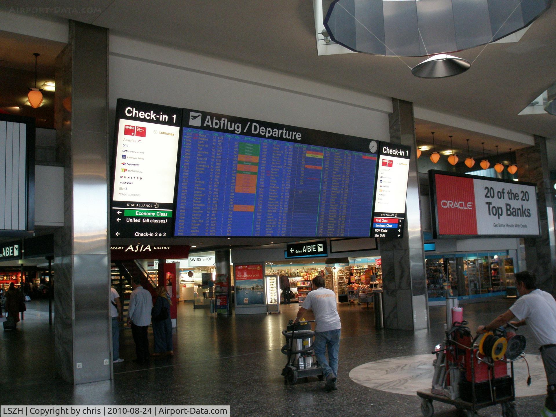 Zurich International Airport, Zurich Switzerland (LSZH) - ..