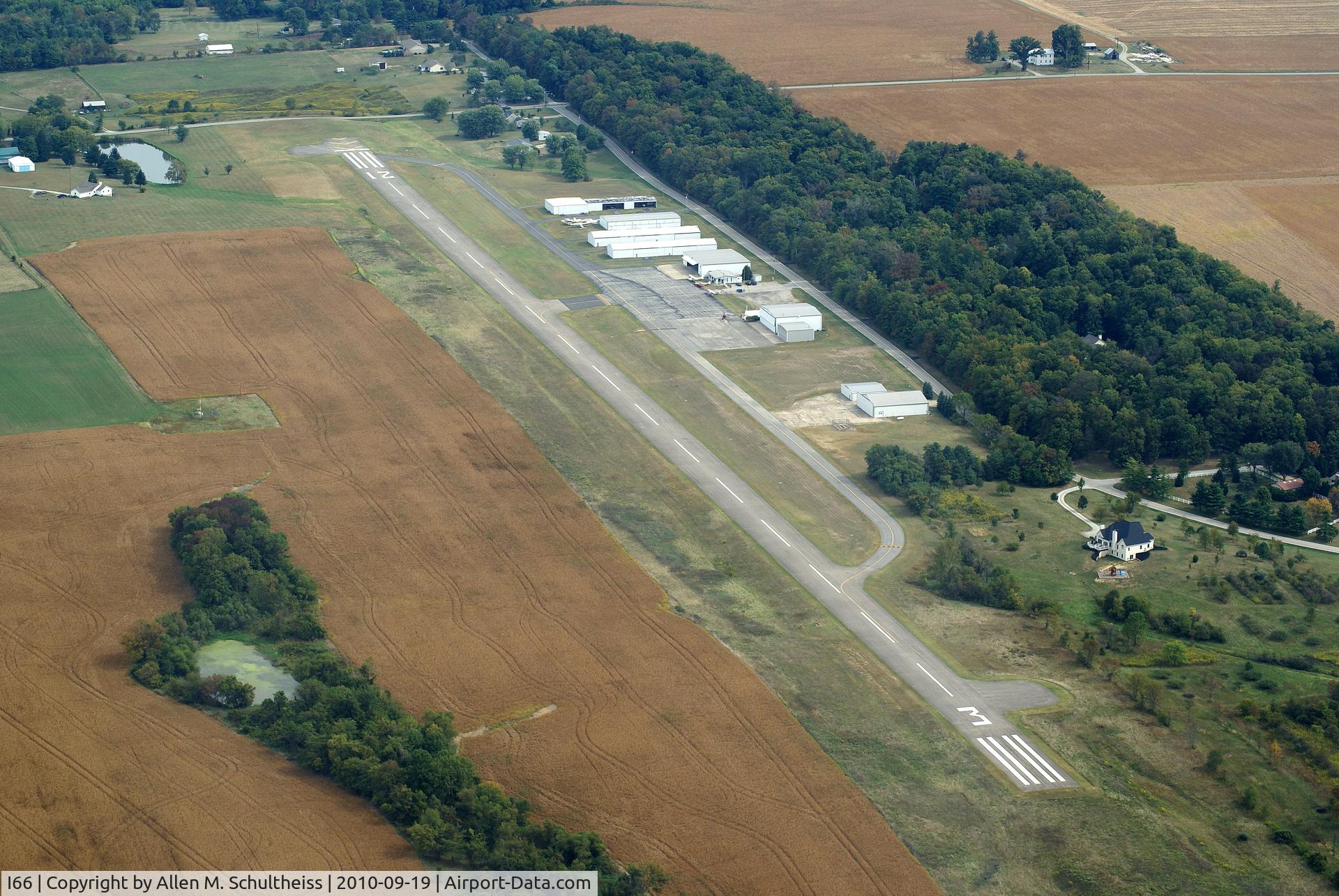 Clinton Field Airport (I66) - Looking Northeast