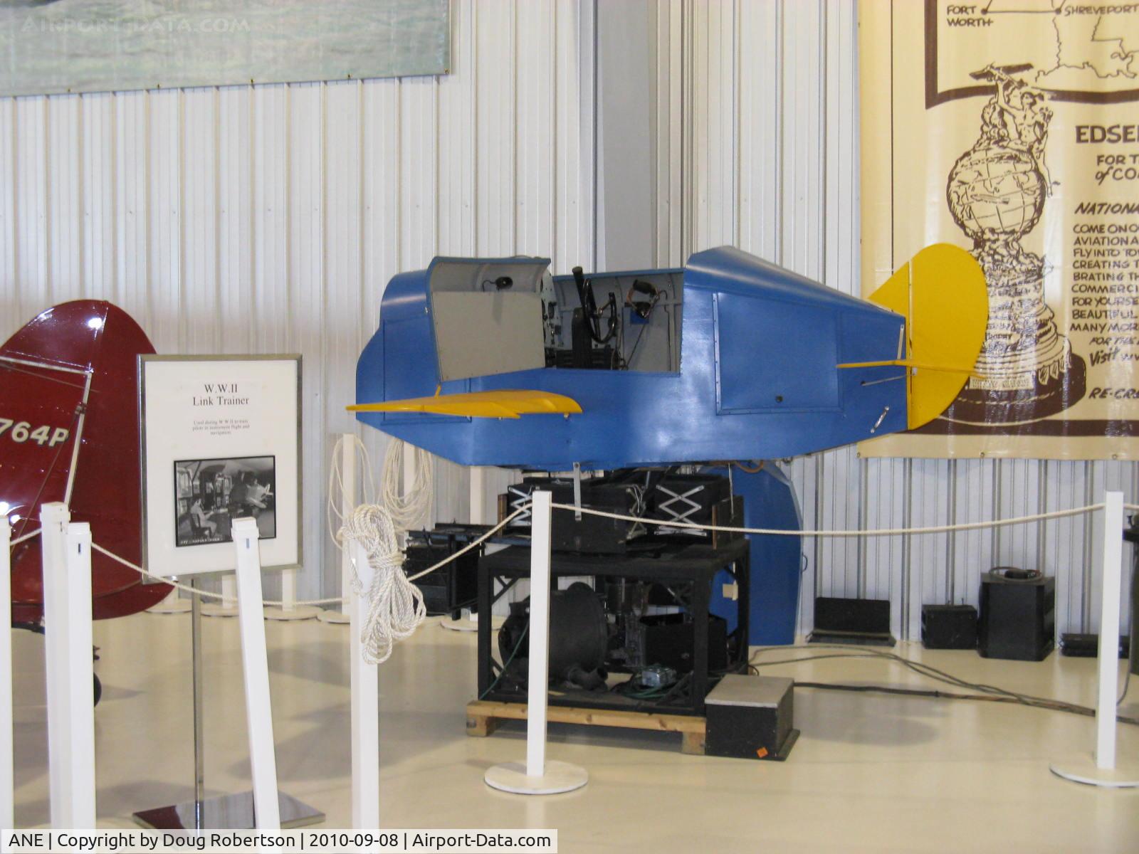 Anoka County-blaine Arpt(janes Field) Airport (ANE) - WWII Vintage LINK Instrument Flight Trainer, at Golden Wings Museum. I had 4 hours Link time recorded when learning to fly at ANE 45 years ago.