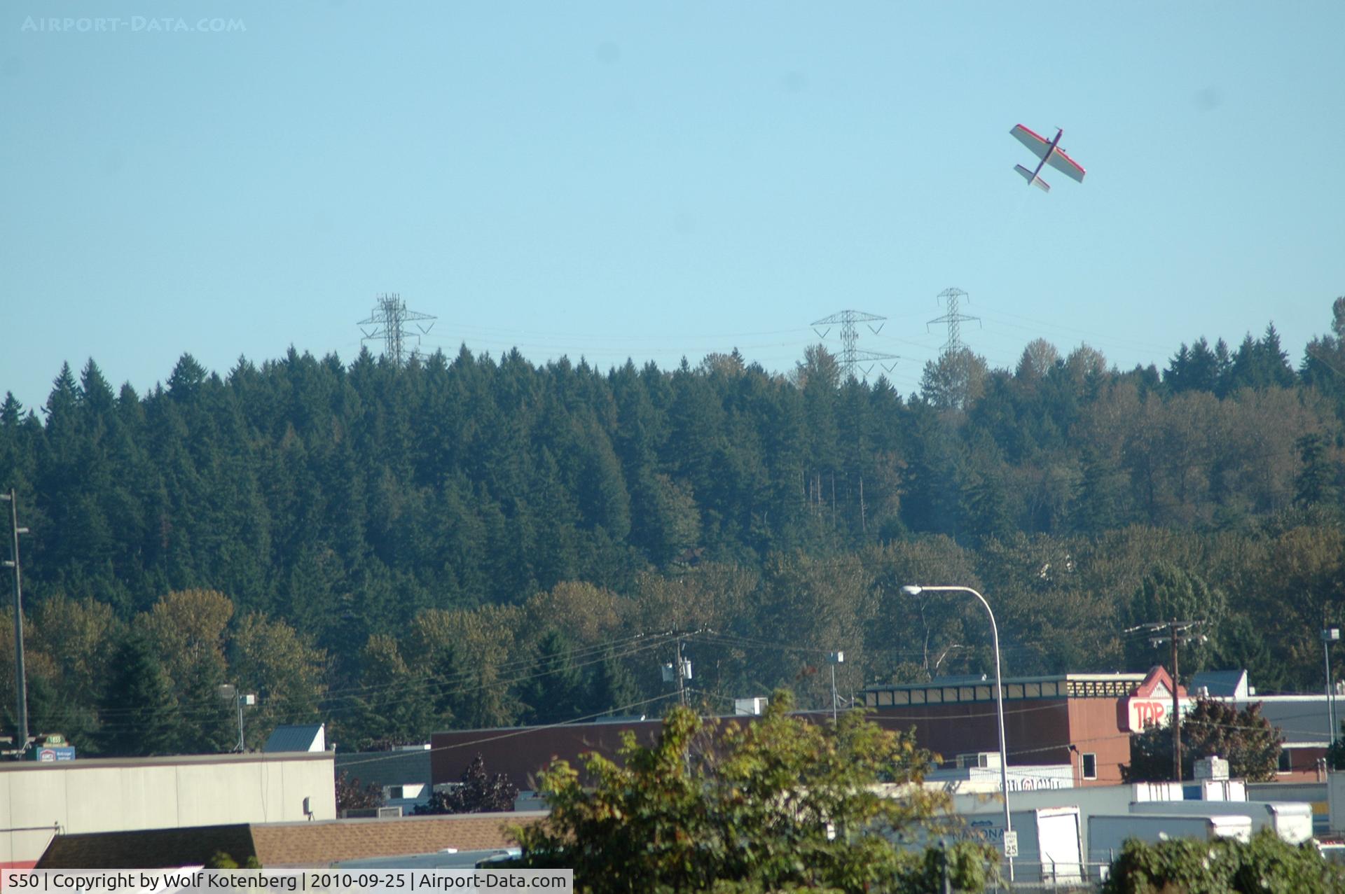 Auburn Municipal Airport (S50) - flying stuntplanes, by the C45H