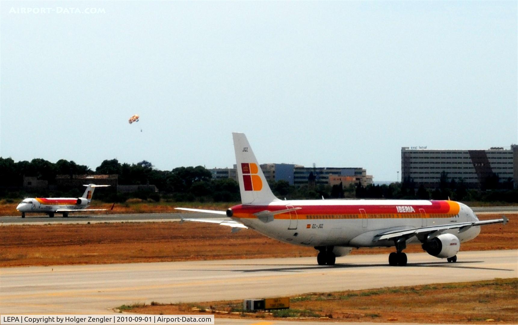 Palma de Mallorca Airport (or Son Sant Joan Airport), Palma de Mallorca Spain (LEPA) - Two and a half aerodynes.....