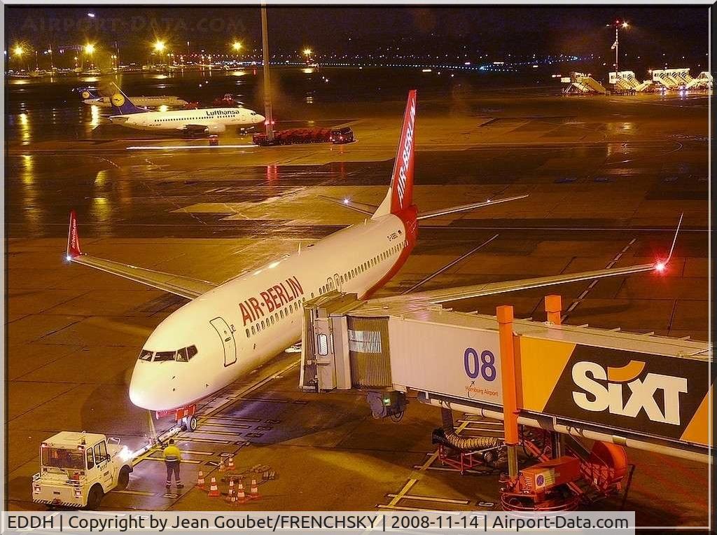 Hamburg Airport, Hamburg Germany (EDDH) - Air Berlin by night