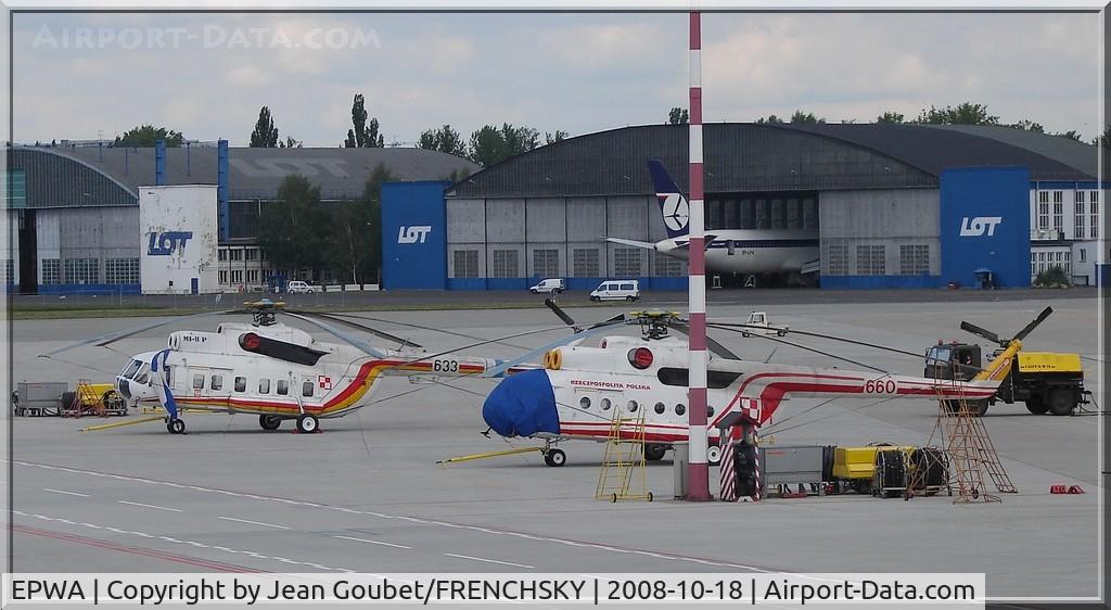 Warsaw Frederic Chopin Airport (formerly Okecie International Airport), Warsaw Poland (EPWA) - MI-8