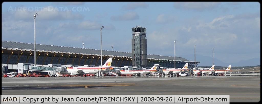 Barajas International Airport, Madrid Spain (MAD) - on the taxiway
