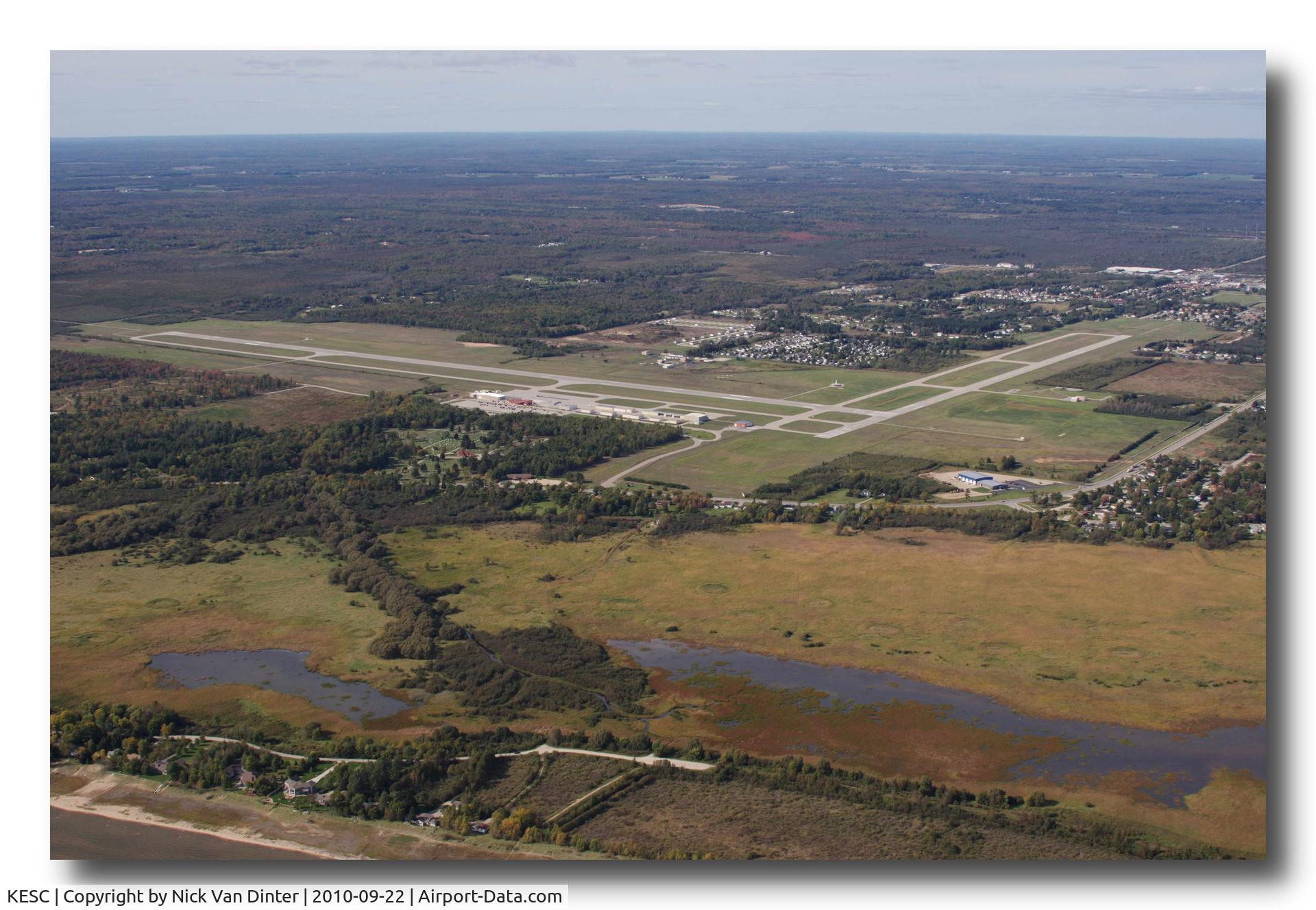 Delta County Airport (ESC) - Nice airport.