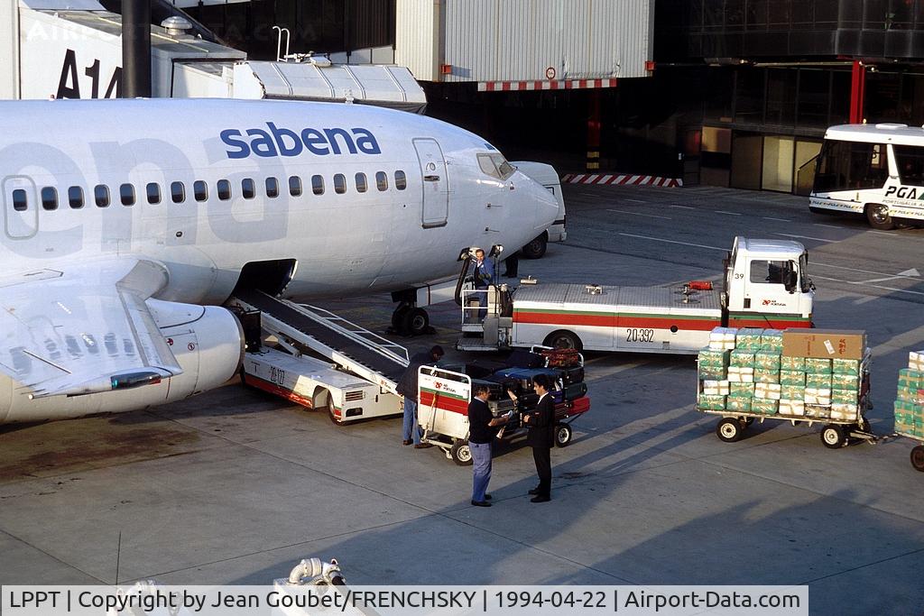 Portela Airport (Lisbon Airport), Portela, Loures (serves Lisbon) Portugal (LPPT) - 737 SABENA