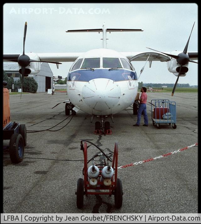 Agen Airport, La Garenne Airport France (LFBA) - il y a bien longtemps, un ATR42 d'Air Lit' sur la liaison Agen/Orly