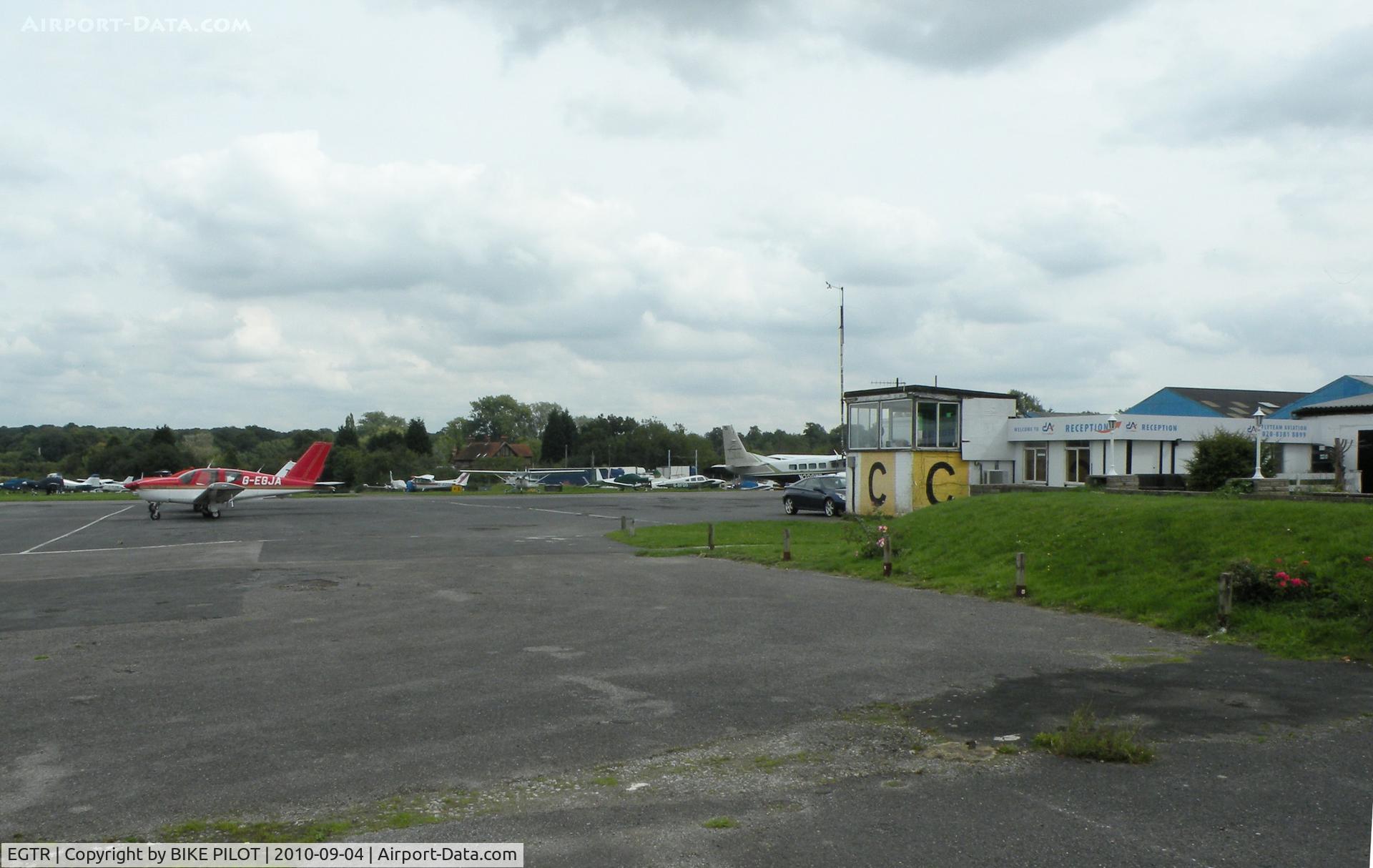 Elstree Airfield Airport, Watford, England United Kingdom (EGTR) - flight control