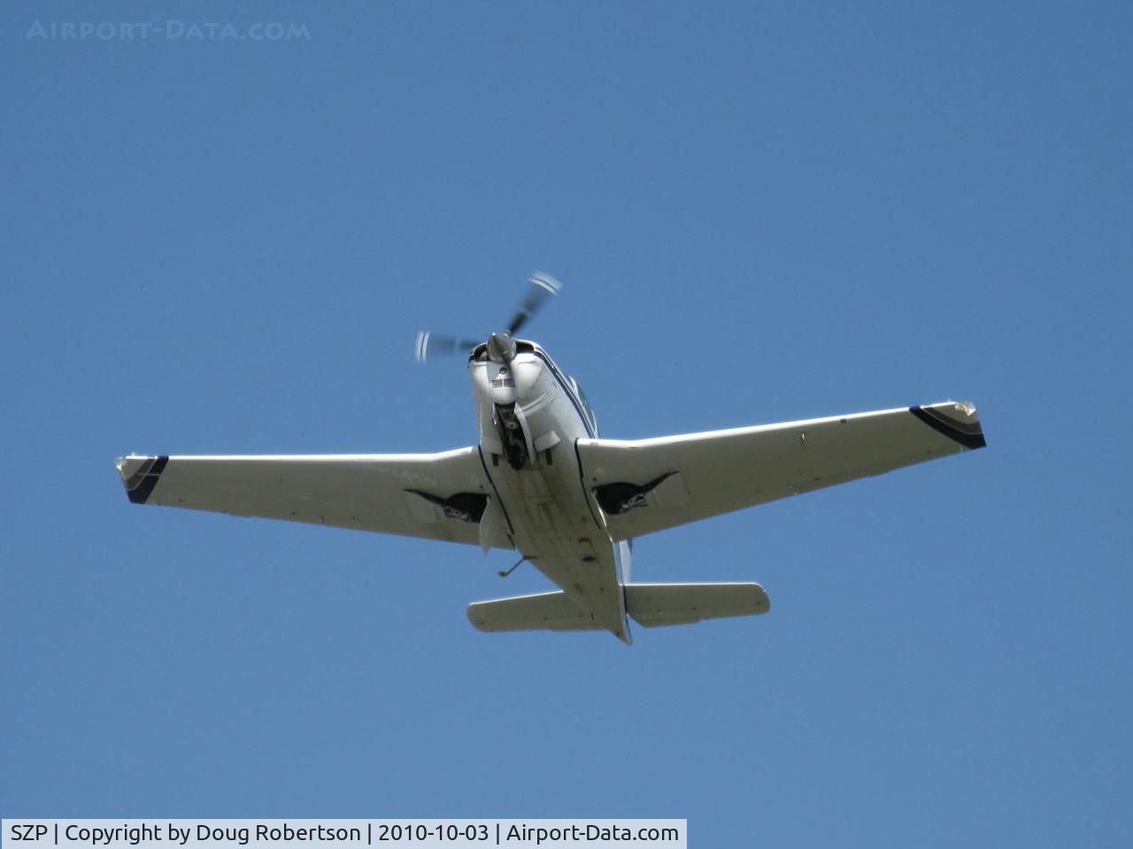 Santa Paula Airport (SZP) - Takeoff climb Rwy 22