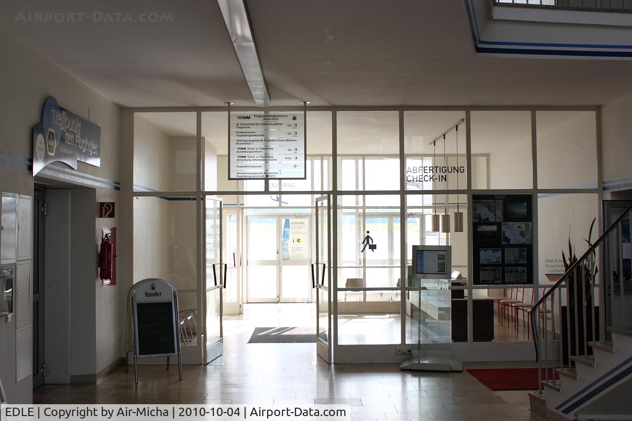 Essen/Mülheim Airport, Essen Germany (EDLE) - Check In of Essen Mülheim Airport, Germany, ESS/ EDLE