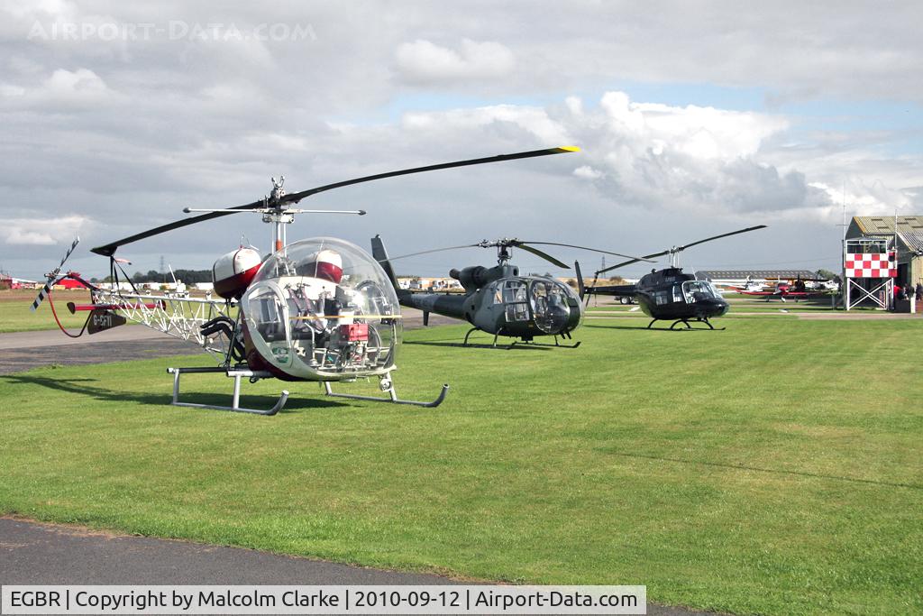 EGBR Airport - During Breighton Airfield's 2010 Helicopter Fly-In.